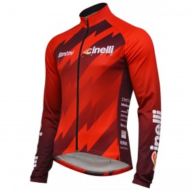 Maillot vélo 2018 Cinelli Chrome Manches Longues N001